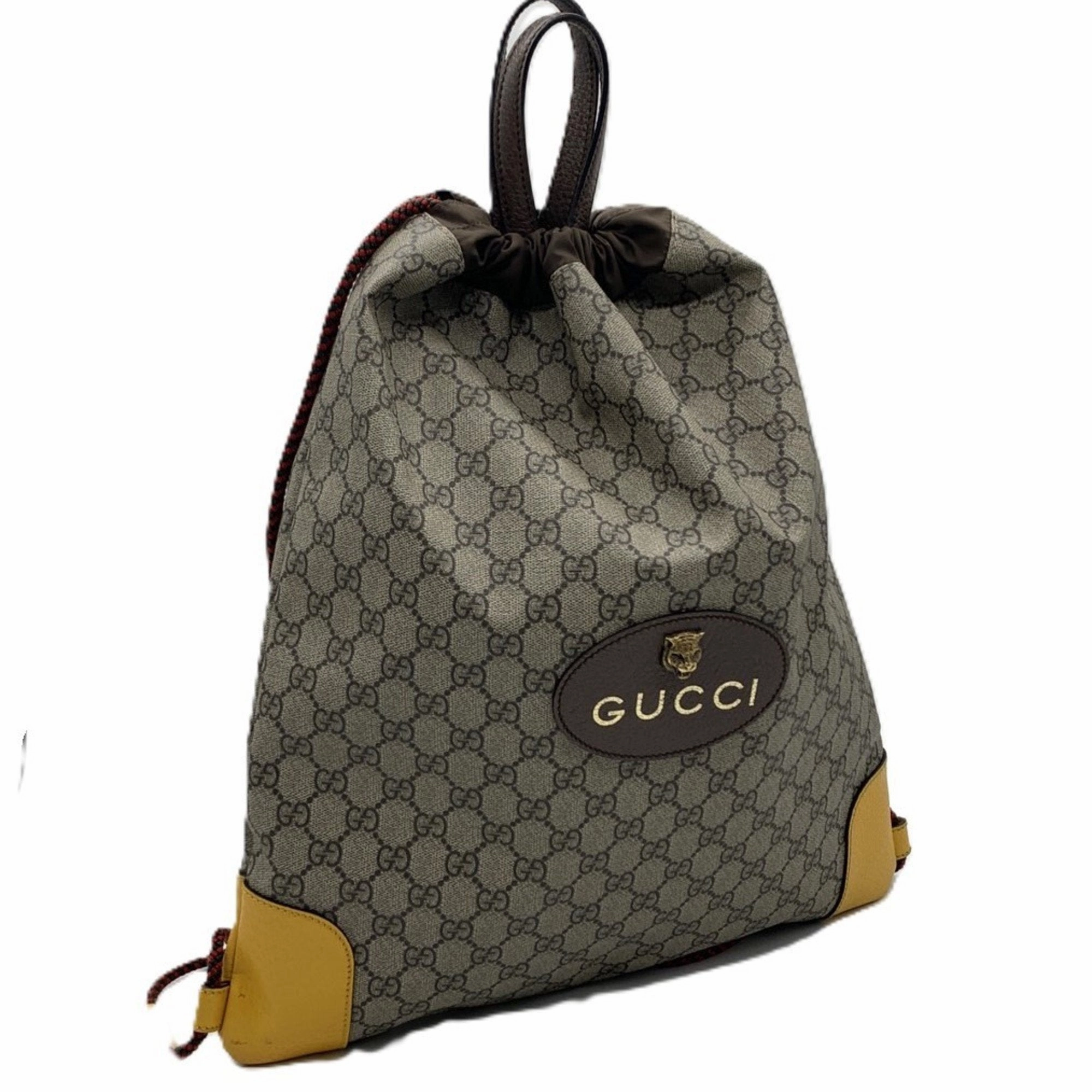 Gucci Gg Supreme Backpack (Pre-Owned)