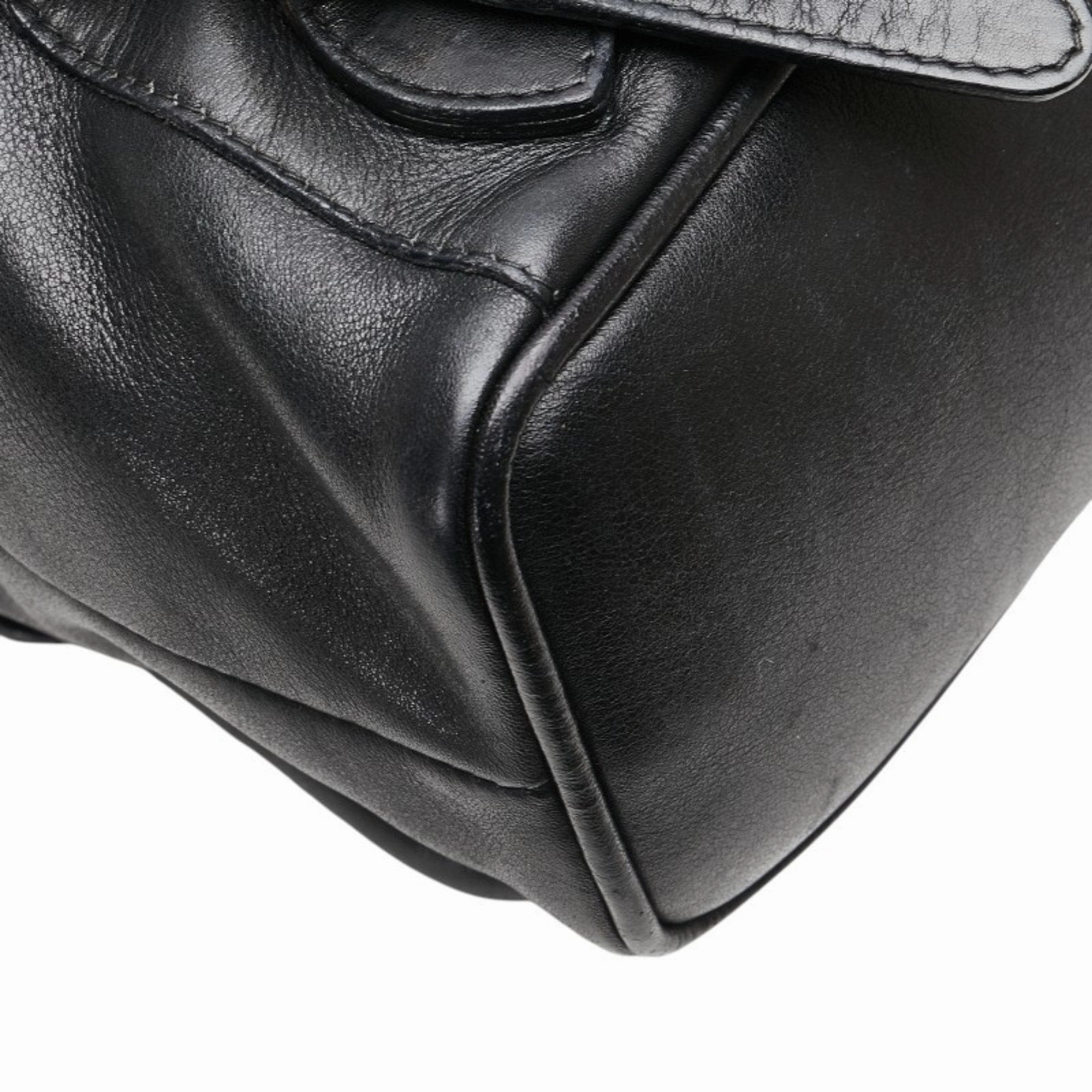 Gucci Leather Backpack Handbag (Pre-Owned)