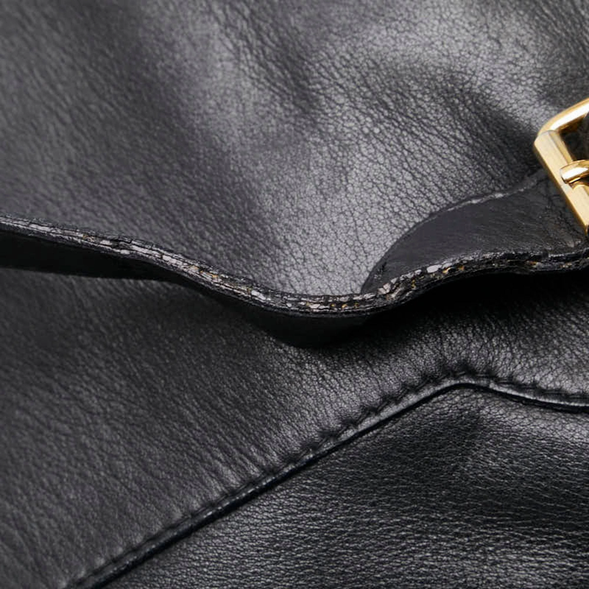 Gucci Leather Backpack Handbag (Pre-Owned)
