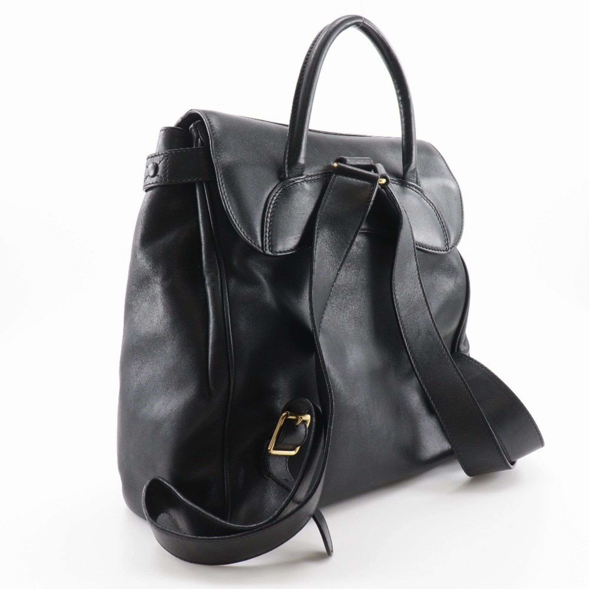 Gucci Leather Backpack (Pre-Owned)