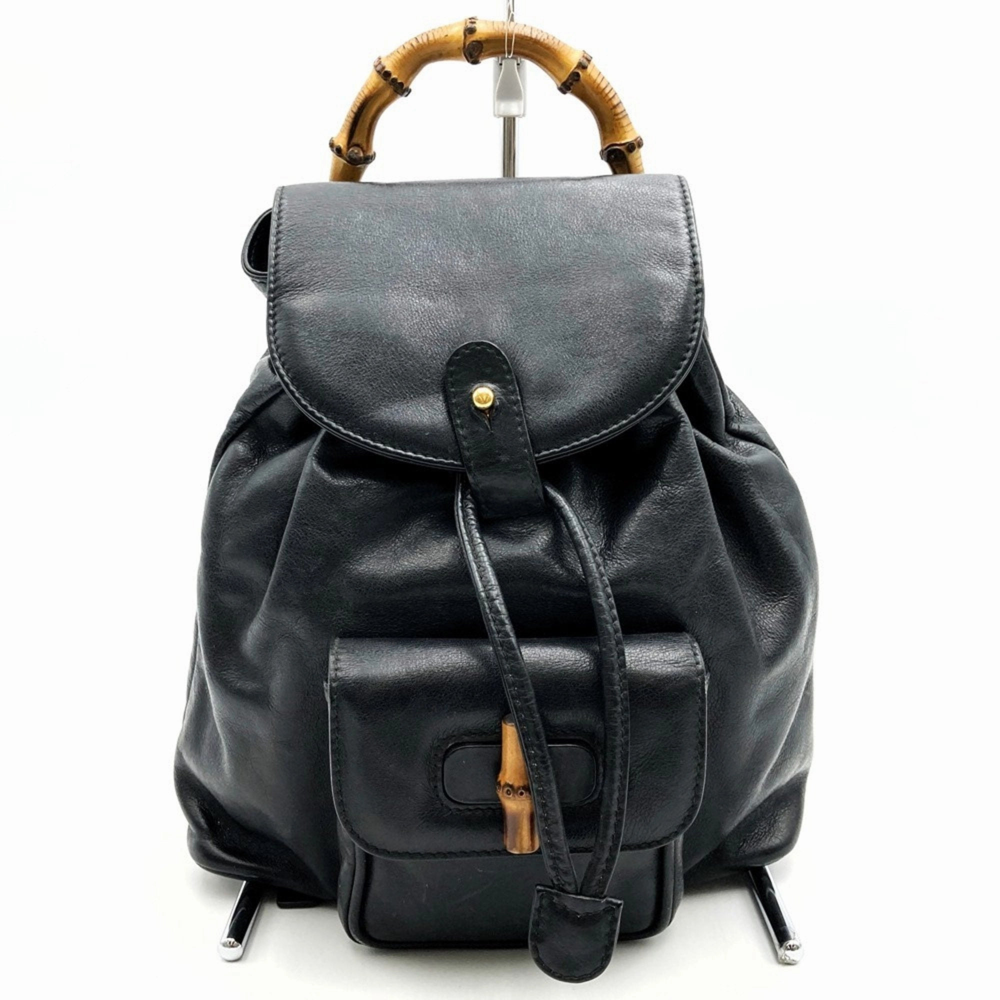 Gucci Leather Backpack (Pre-Owned)