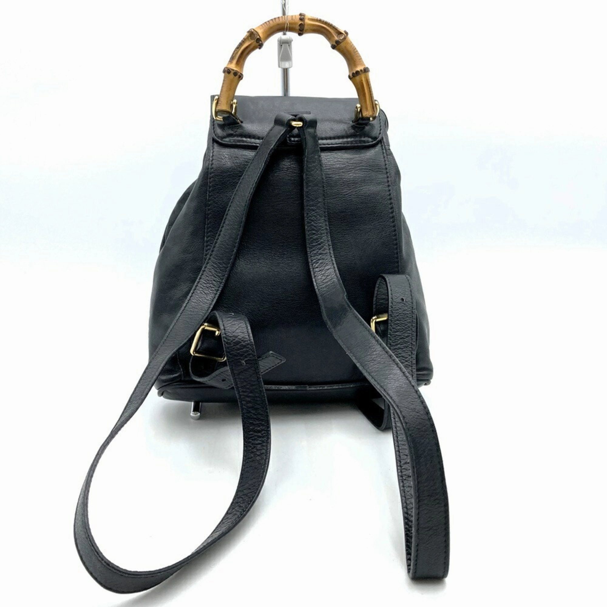 Gucci Leather Backpack (Pre-Owned)