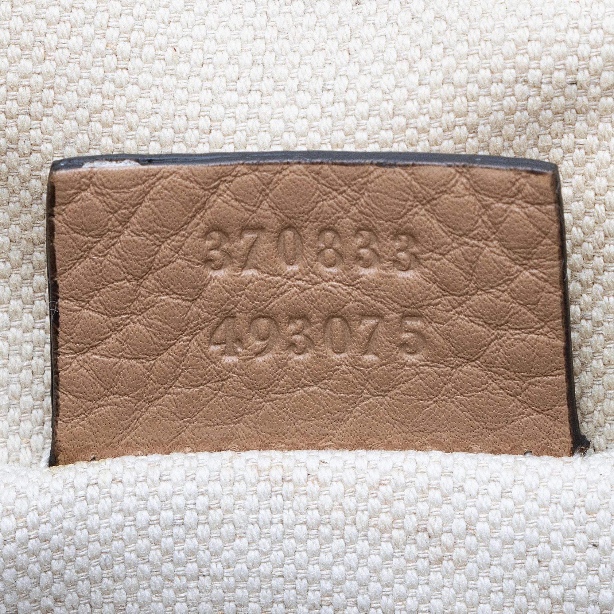Gucci Leather Bamboo Medium Backpack