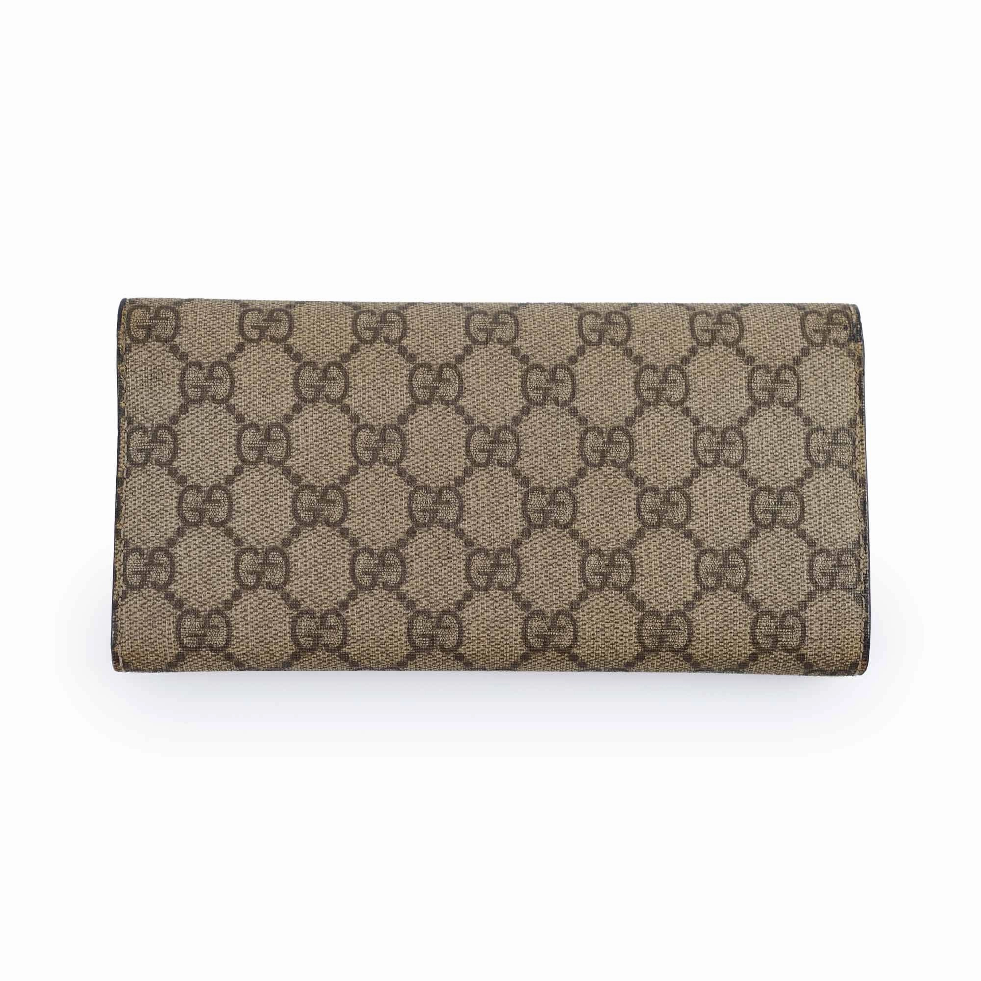 Gucci Long Wallet GG Supreme