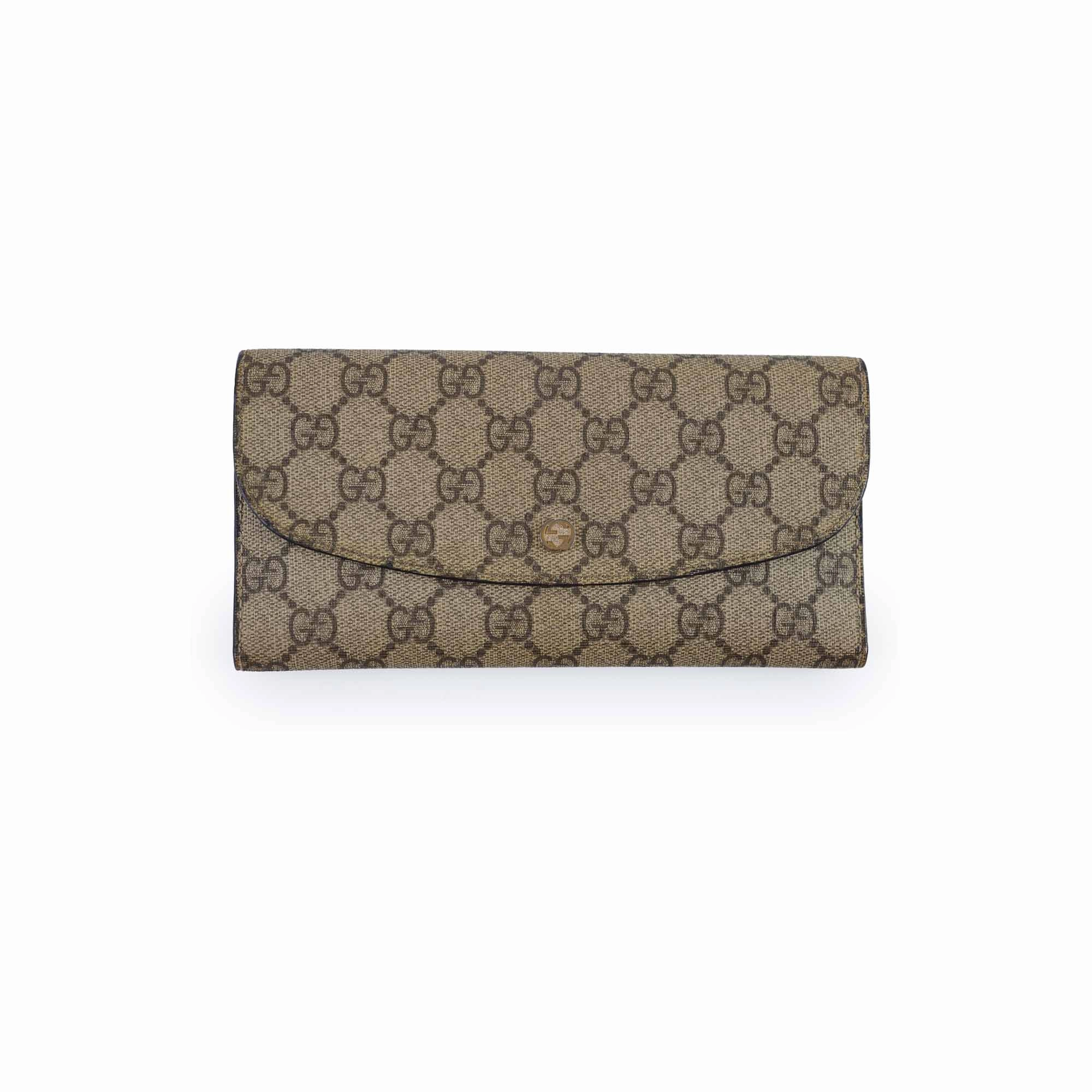 Gucci Long Wallet GG Supreme