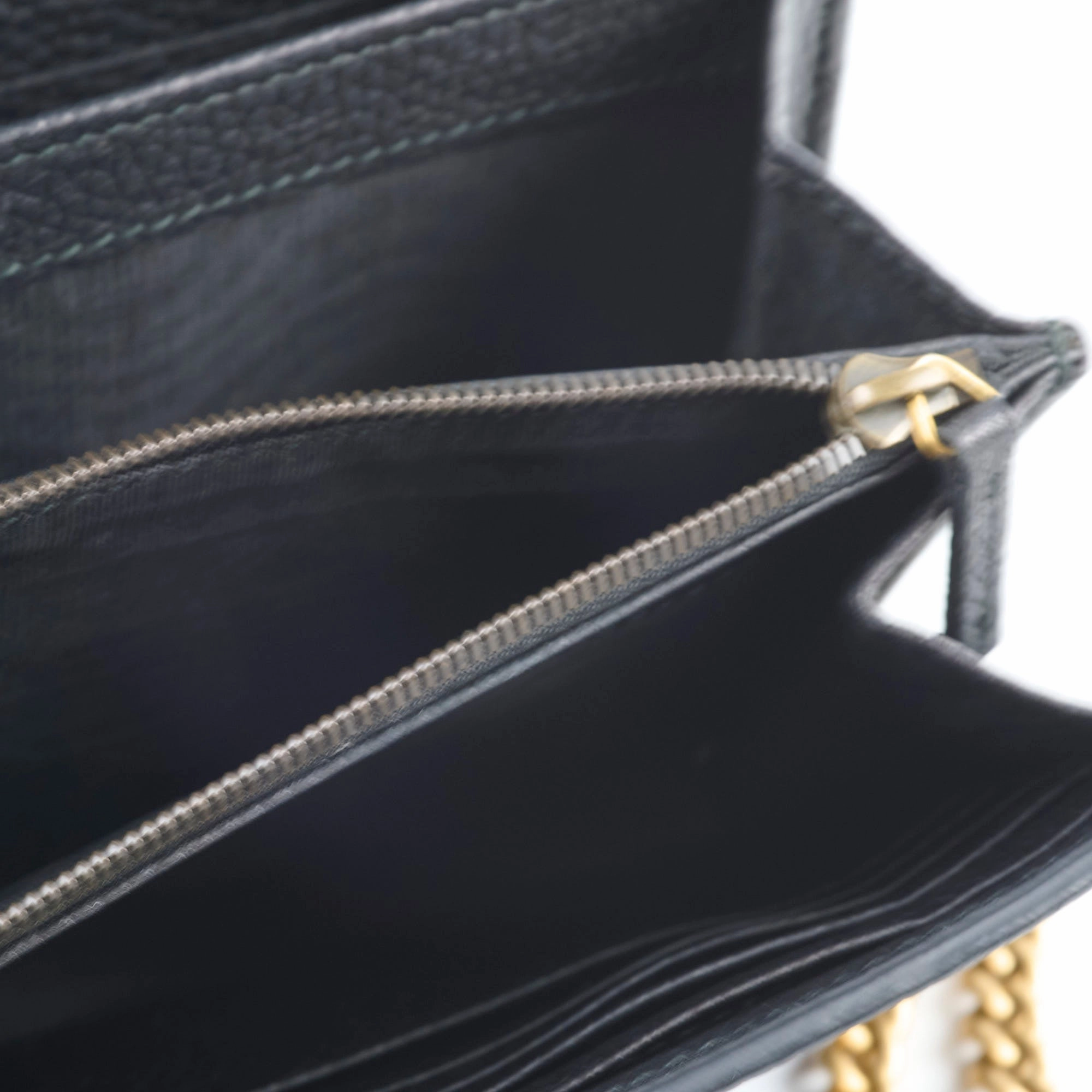 Gucci Marmont Wallet on Chain Black