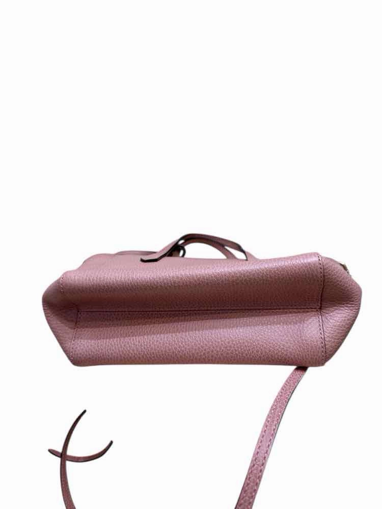 Gucci pink leather mini swing tote Pink Handbag
