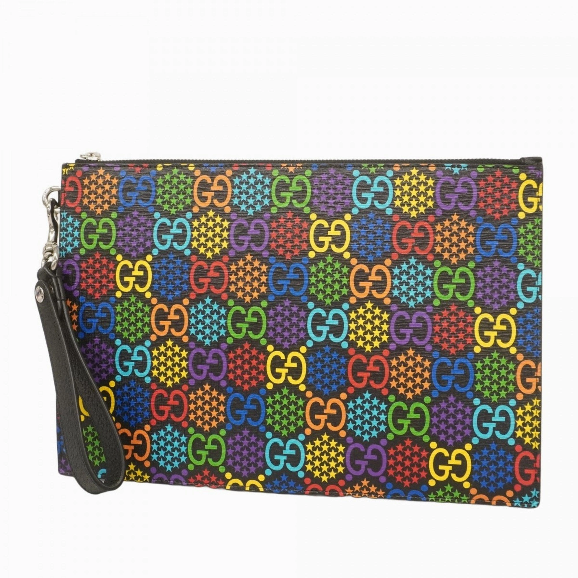 Gucci Pvc Clutch Bag (Pre-Owned)