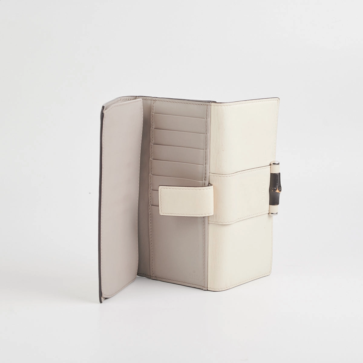 Gucci White Wallet