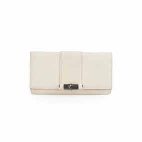 Gucci White Wallet