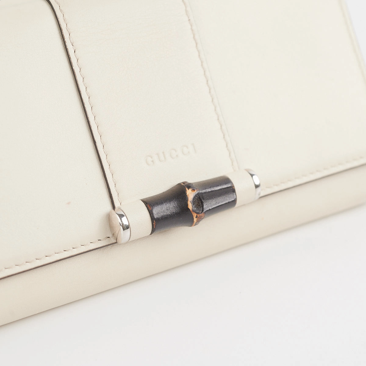 Gucci White Wallet