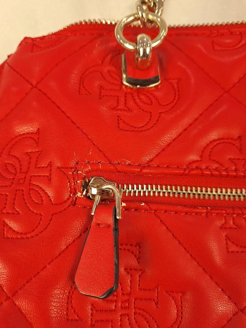 Guess Apple Pink Monogram Bag