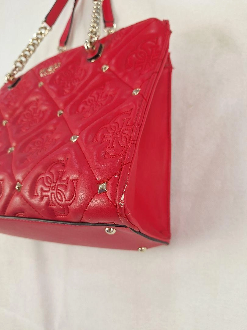 Guess Apple Pink Monogram Bag