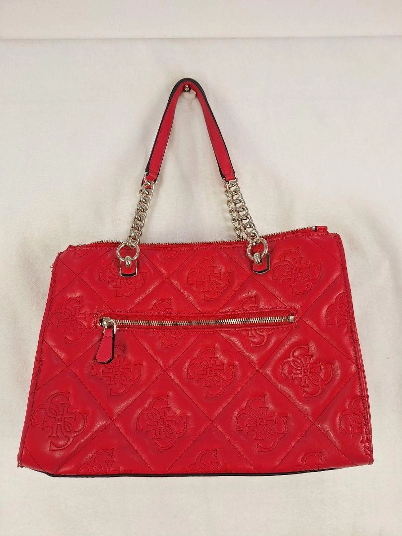 Guess Apple Pink Monogram Bag