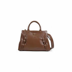 Guess Brown Polyethylene Handbag
