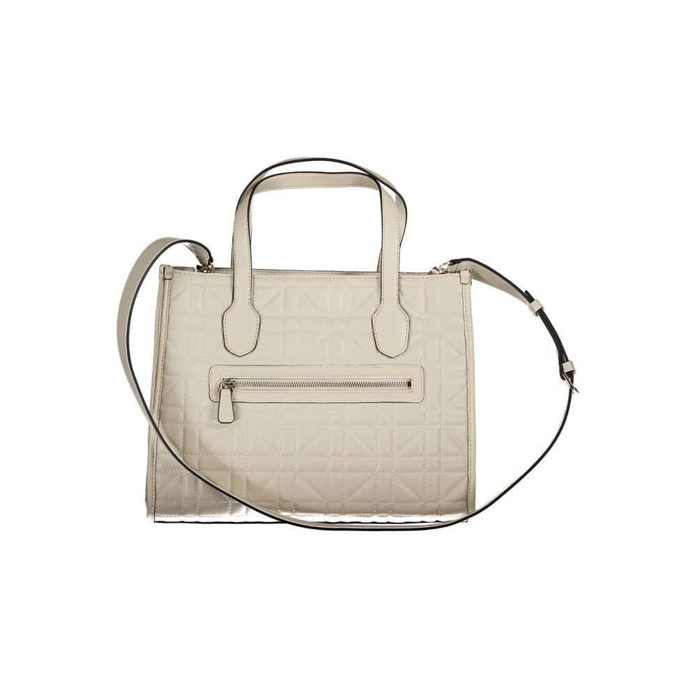 Guess Jeans Beige Polyethylene Women's Handbag
