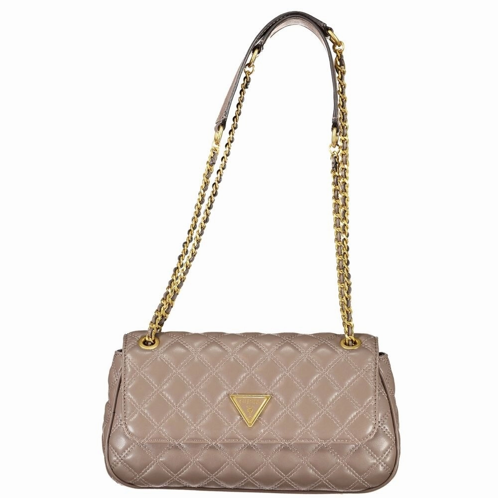 Guess Jeans Beige Polyethylene Women's Handbag