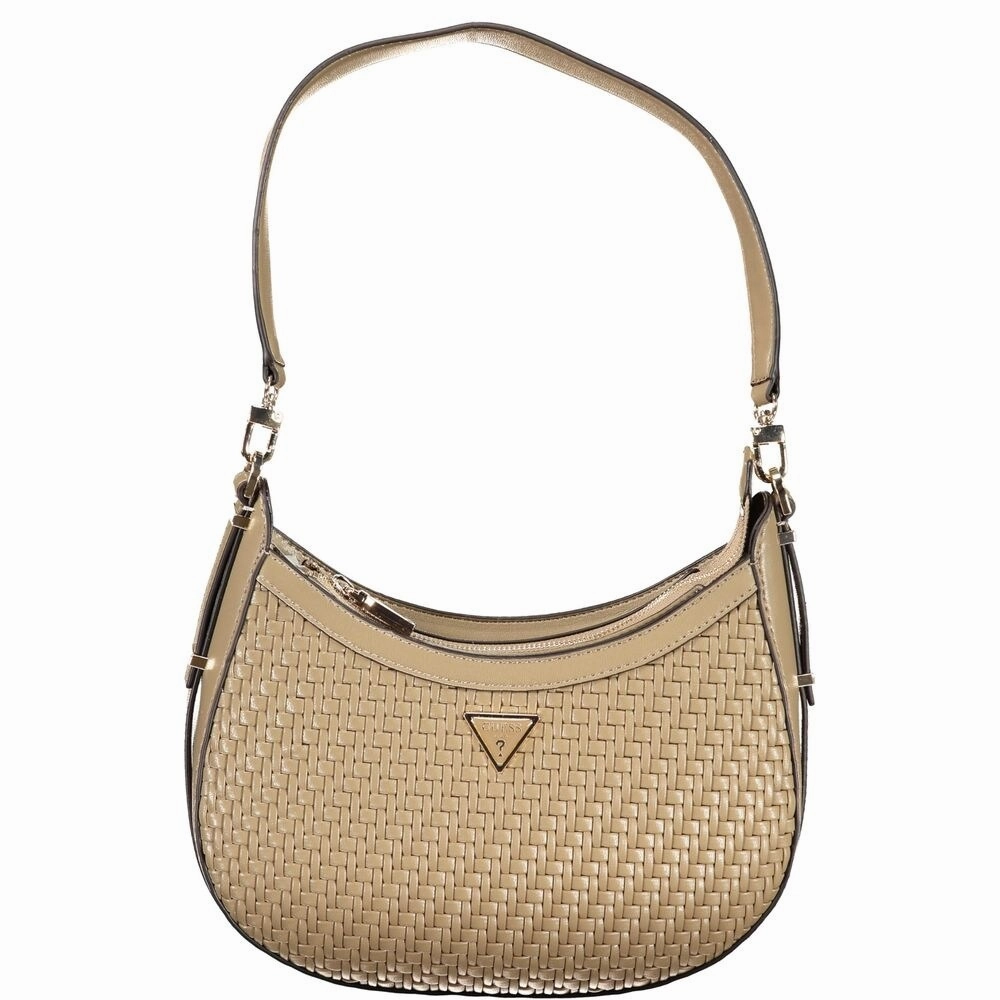 Guess Jeans Beige Polyethylene Women's Handbag