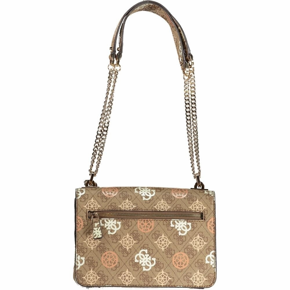 Guess Jeans Beige Polyethylene Women's Handbag
