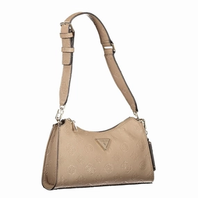 Guess Jeans Beige Polyethylene Women's Handbag
