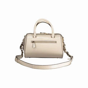 Guess Jeans Beige Polyethylene Women's Handbag
