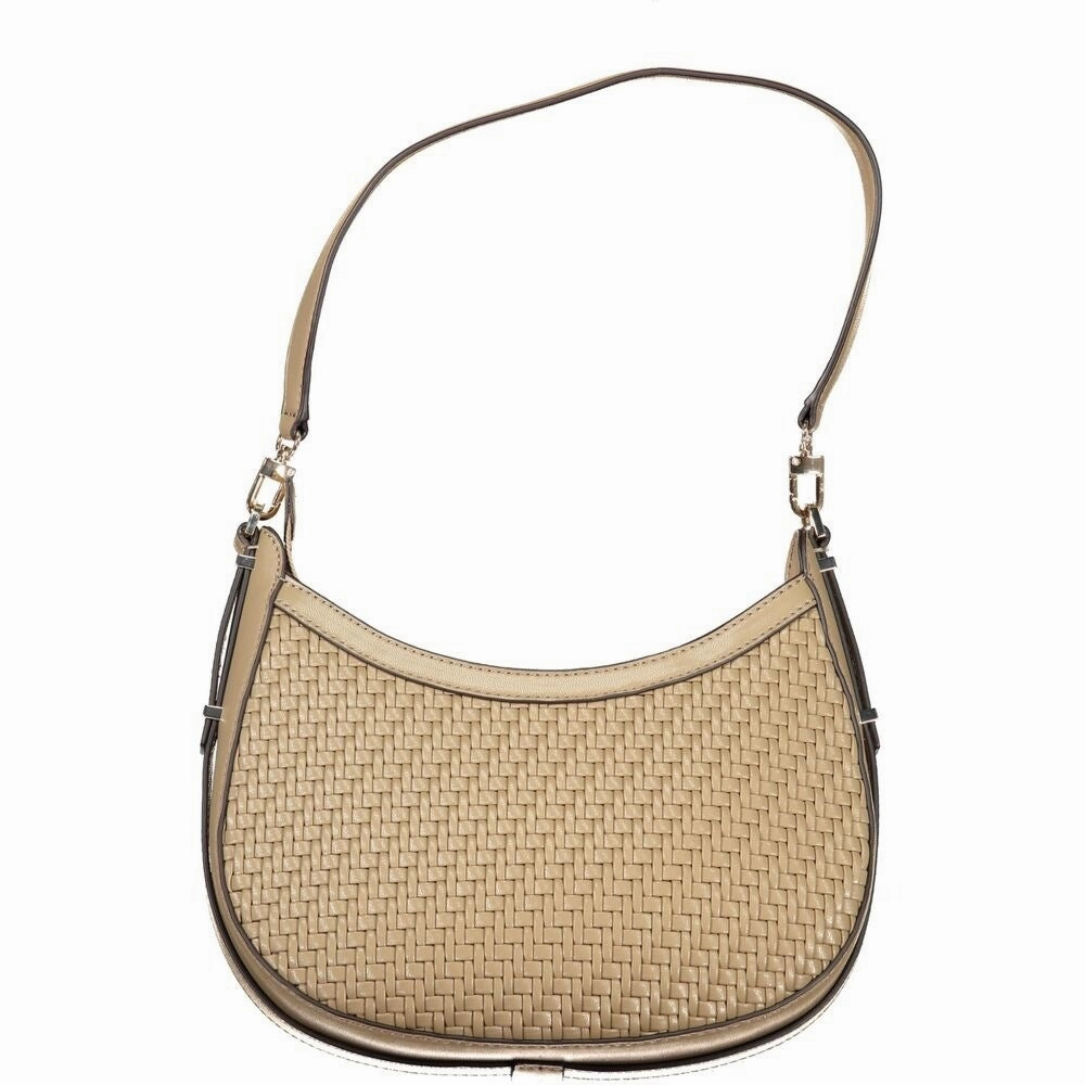 Guess Jeans Beige Polyethylene Women's Handbag