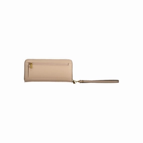 Guess Jeans Beige Polyethylene Women's Wallet
