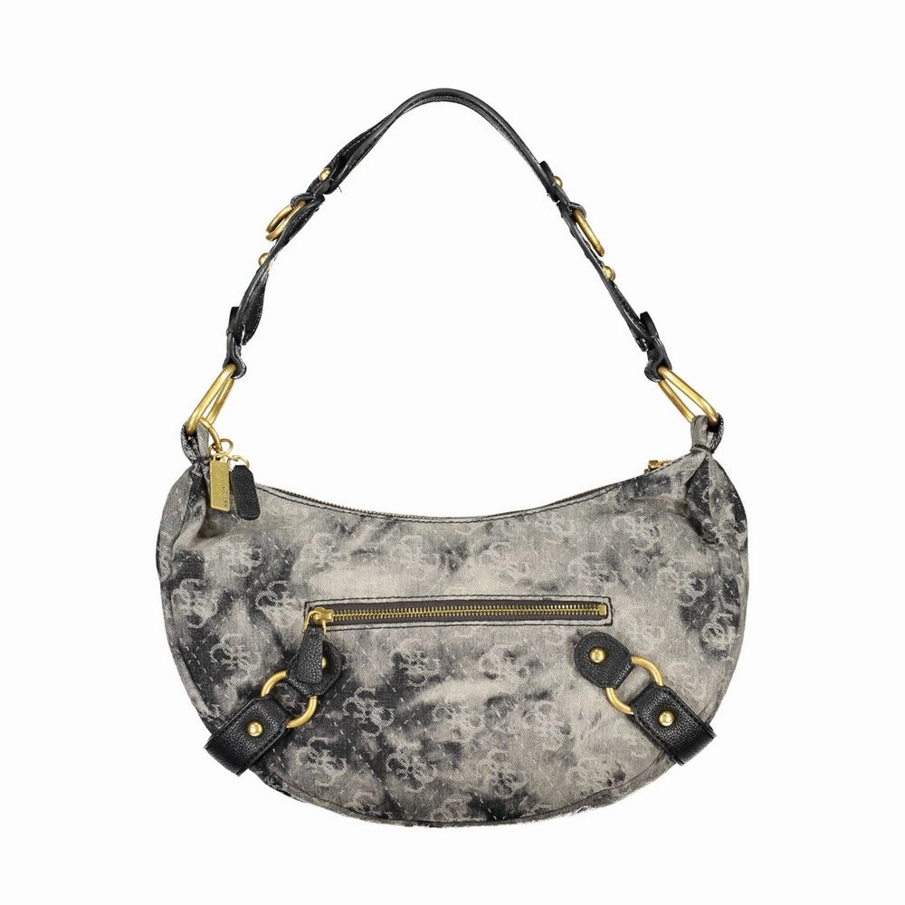 Guess Jeans Black Polyester Handbag