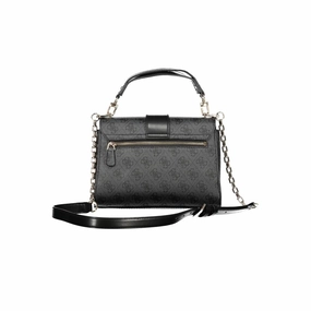 Guess Jeans Black Polyethylene Women's Handbag