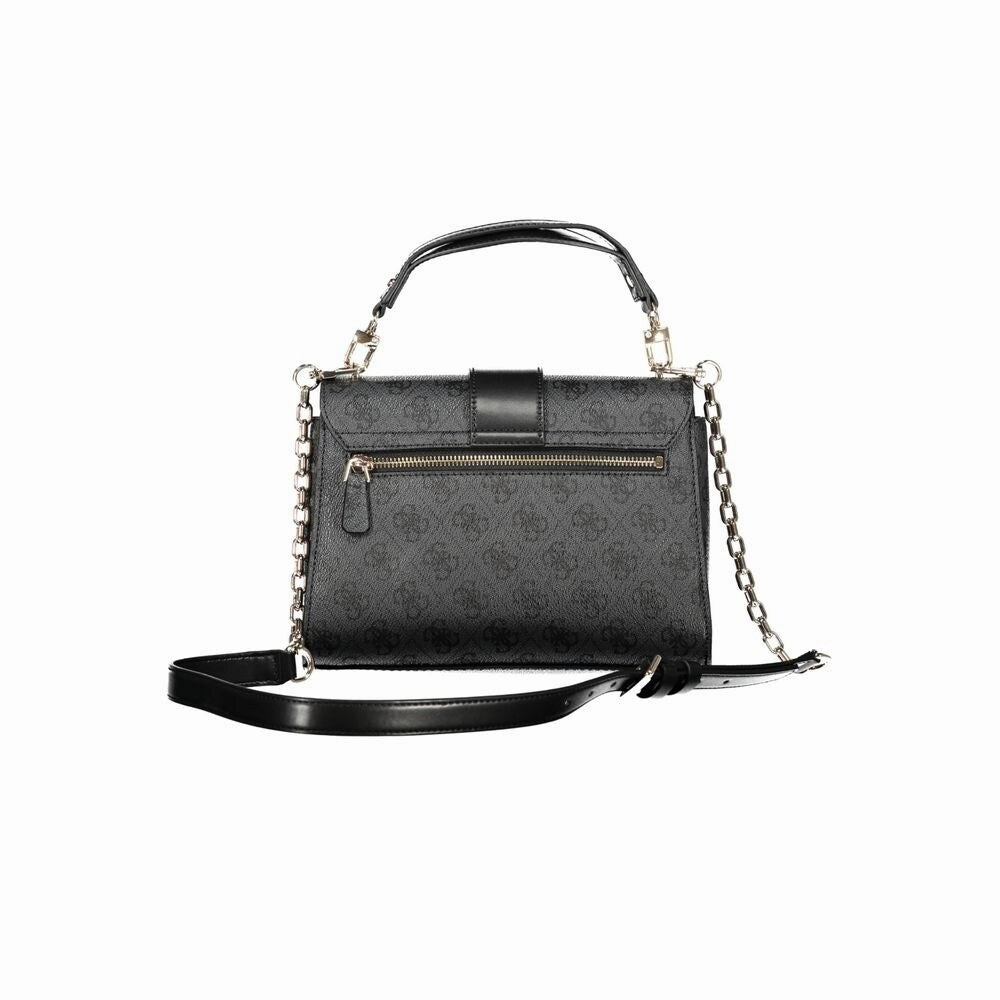 Guess Jeans Black Polyethylene Women's Handbag