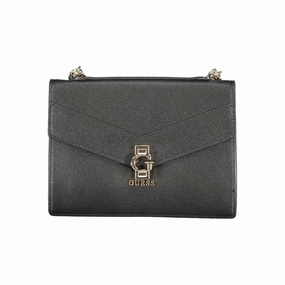Guess Jeans Black Polyethylene Women's Handbag