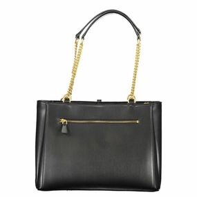 Guess Jeans Black Polyethylene Women's Handbag
