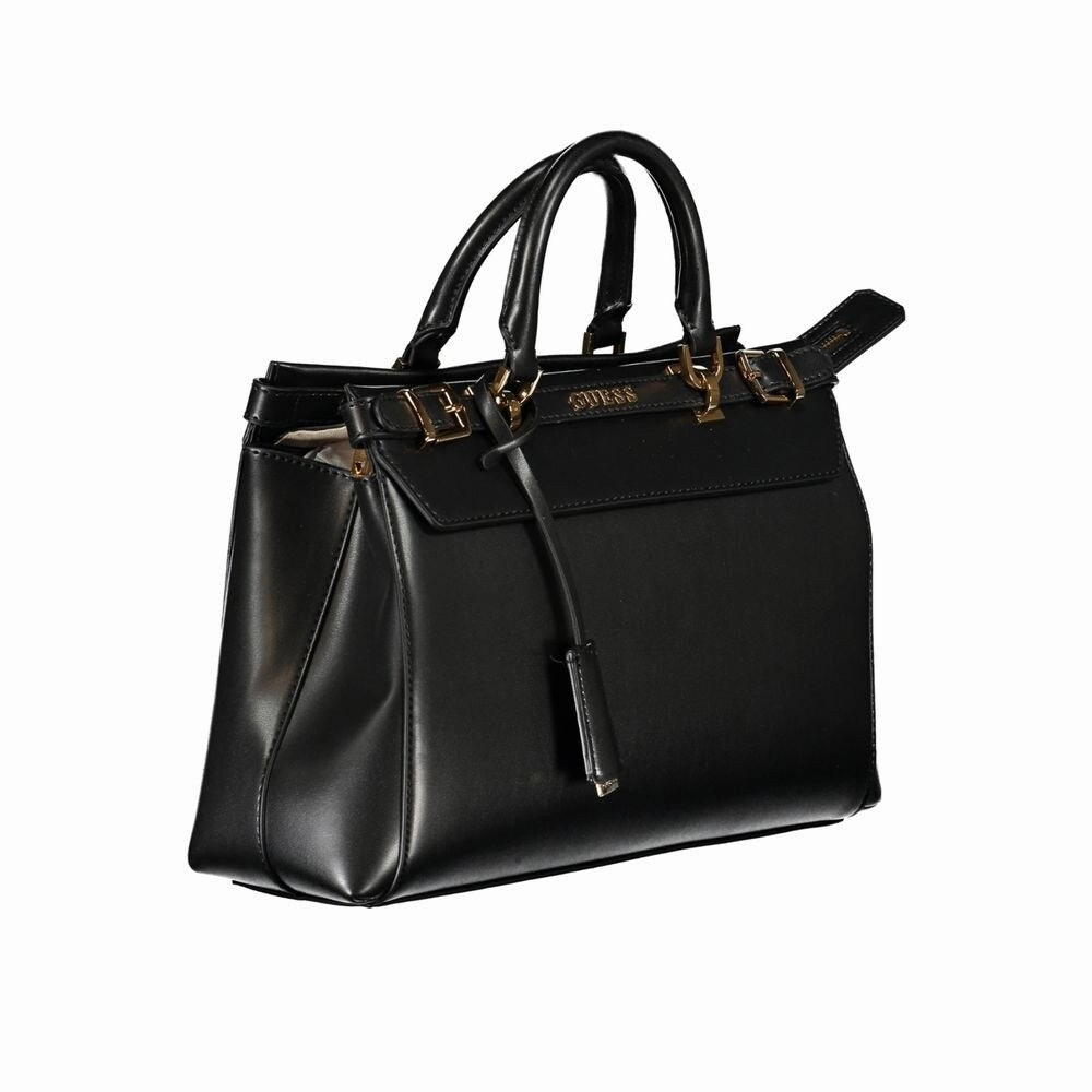Guess Jeans Black Polyethylene Women's Handbag