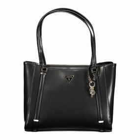 Guess Jeans Black Polyethylene Women's Handbag