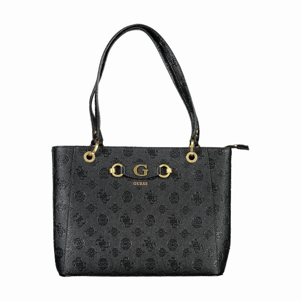 Guess Jeans Black Polyethylene Women's Handbag