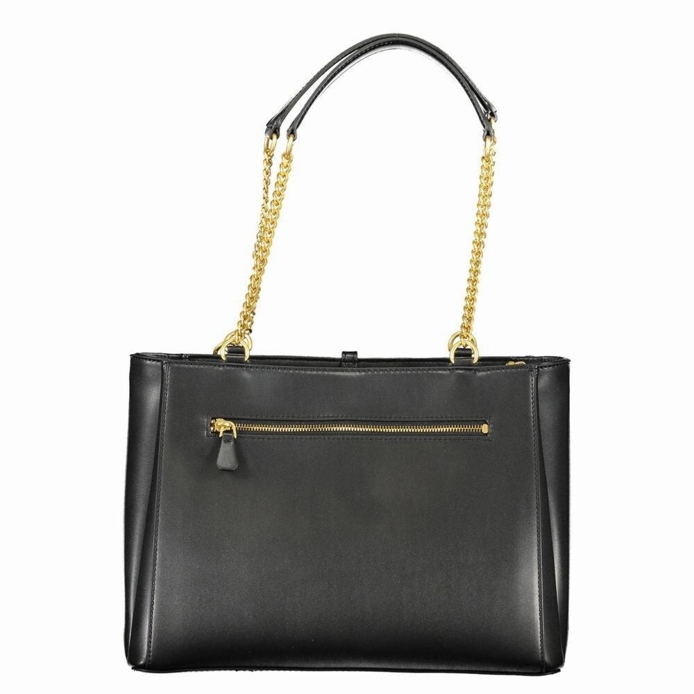 Guess Jeans Black Polyethylene Women's Handbag