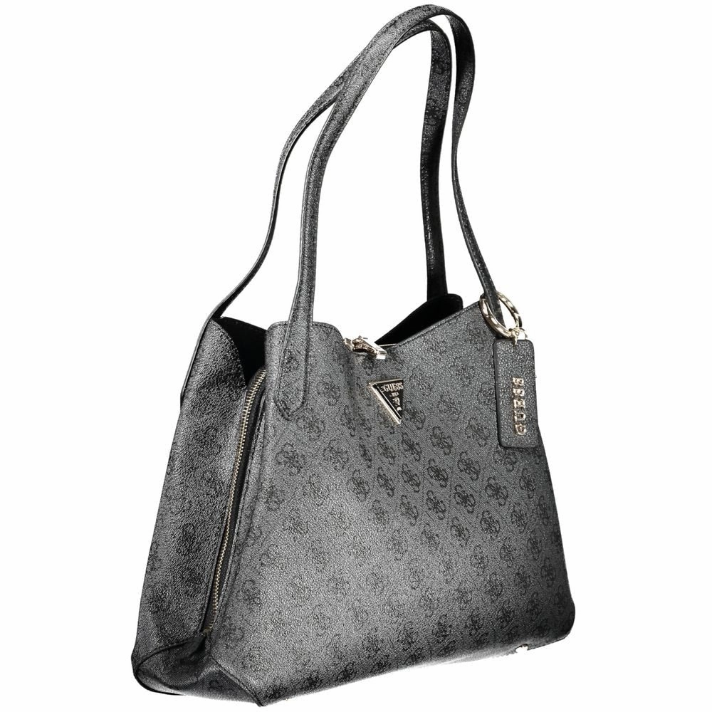 Guess Jeans Black Polyethylene Women's Handbag