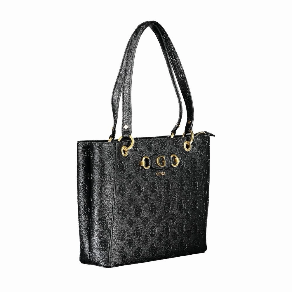 Guess Jeans Black Polyethylene Women's Handbag