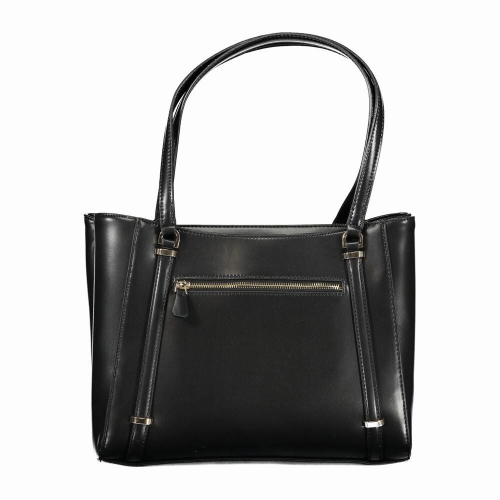 Guess Jeans Black Polyethylene Women's Handbag