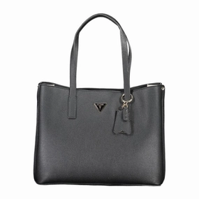 Guess Jeans Black Polyethylene Women's Handbag