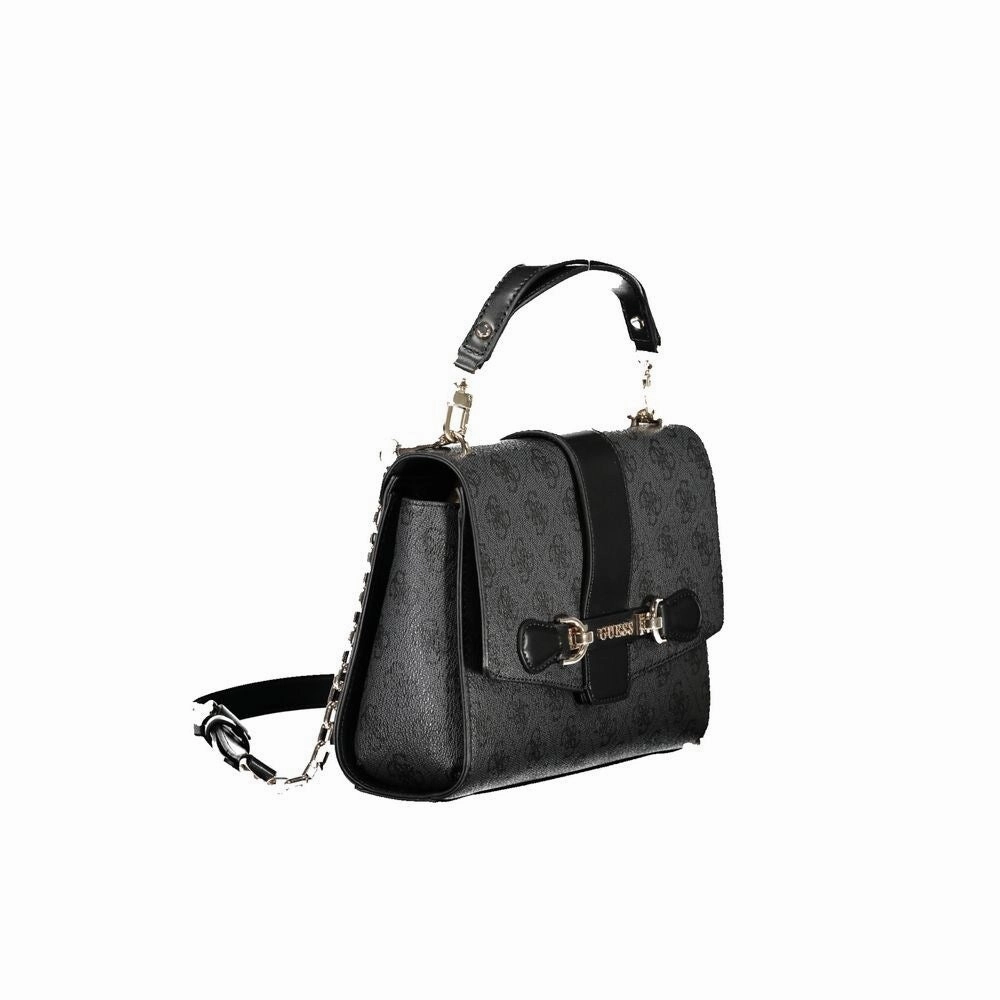 Guess Jeans Black Polyethylene Women's Handbag
