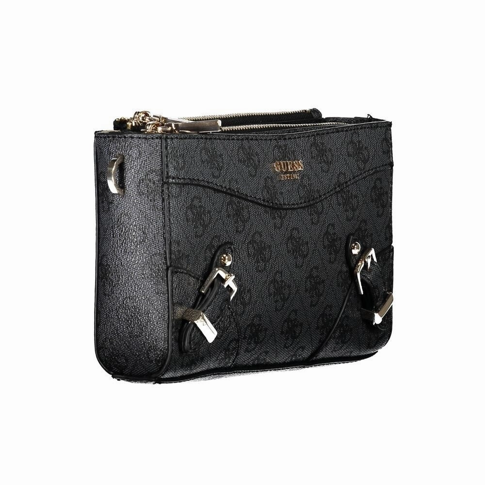 Guess Jeans Black Polyethylene Women's Handbag