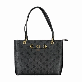 Guess Jeans Black Polyethylene Women's Handbag