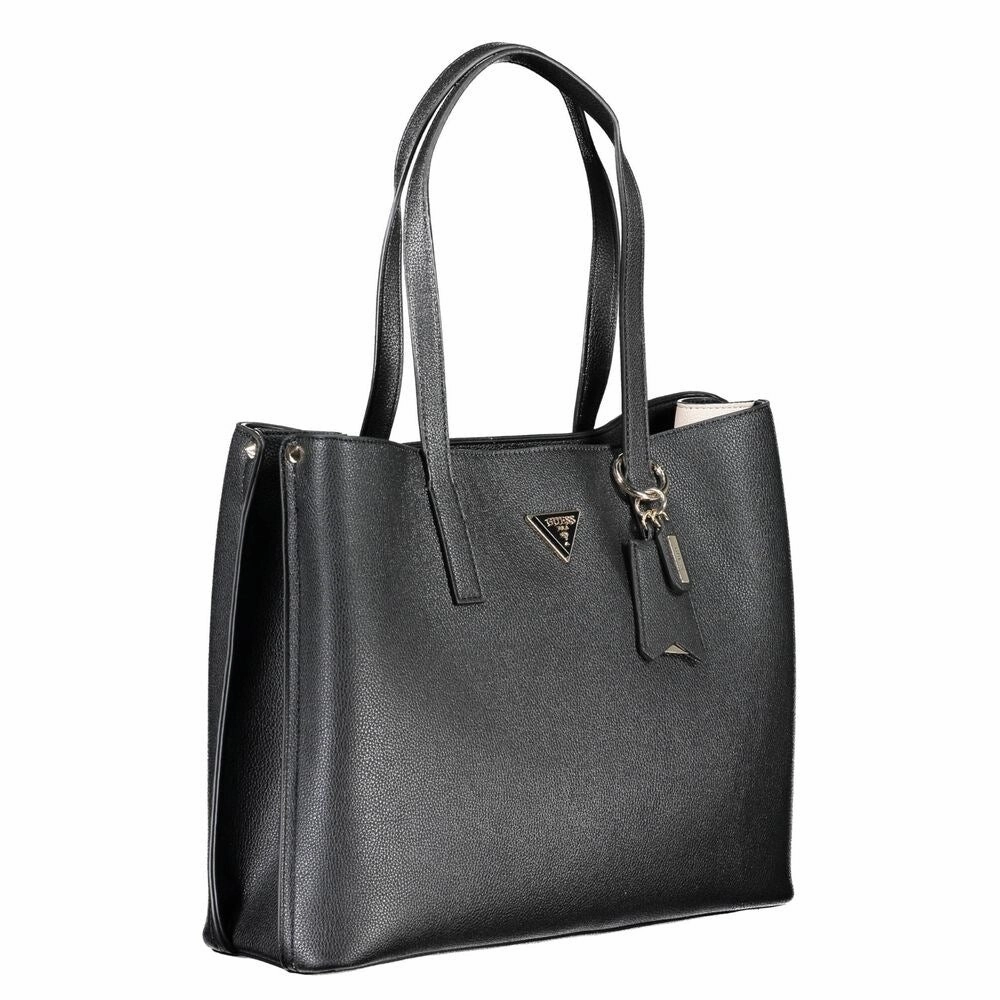 Guess Jeans Black Polyethylene Women's Handbag