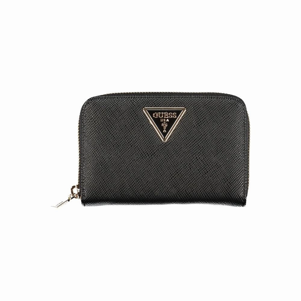 Guess Jeans Black Polyethylene Women's Wallet