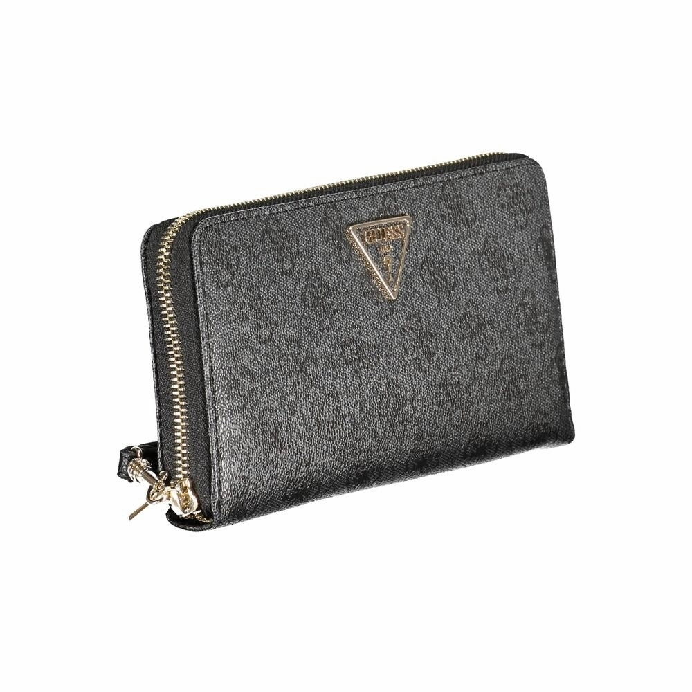 Guess Jeans Black Polyethylene Women's Wallet