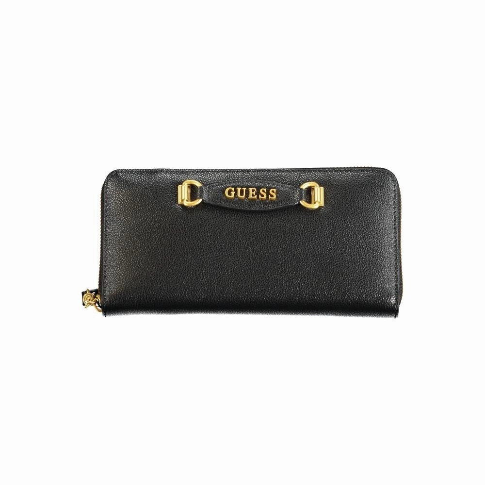 Guess Jeans Black Polyethylene Women's Wallet