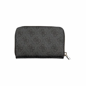Guess Jeans Black Polyethylene Women's Wallet