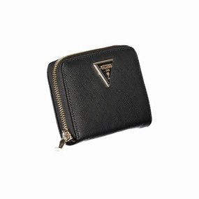 Guess Jeans Black Polyethylene Women's Wallet
