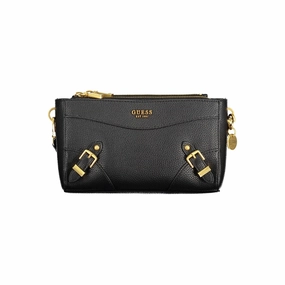 Guess Jeans Black Polyethylene Women Women's Handbag